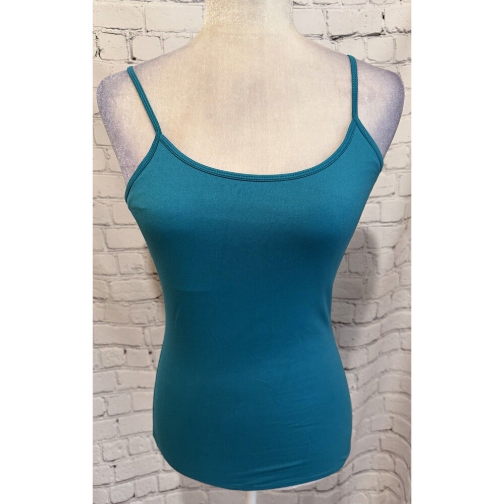 WHBM teal-colored camisole with adjustable spaghetti straps Size Small